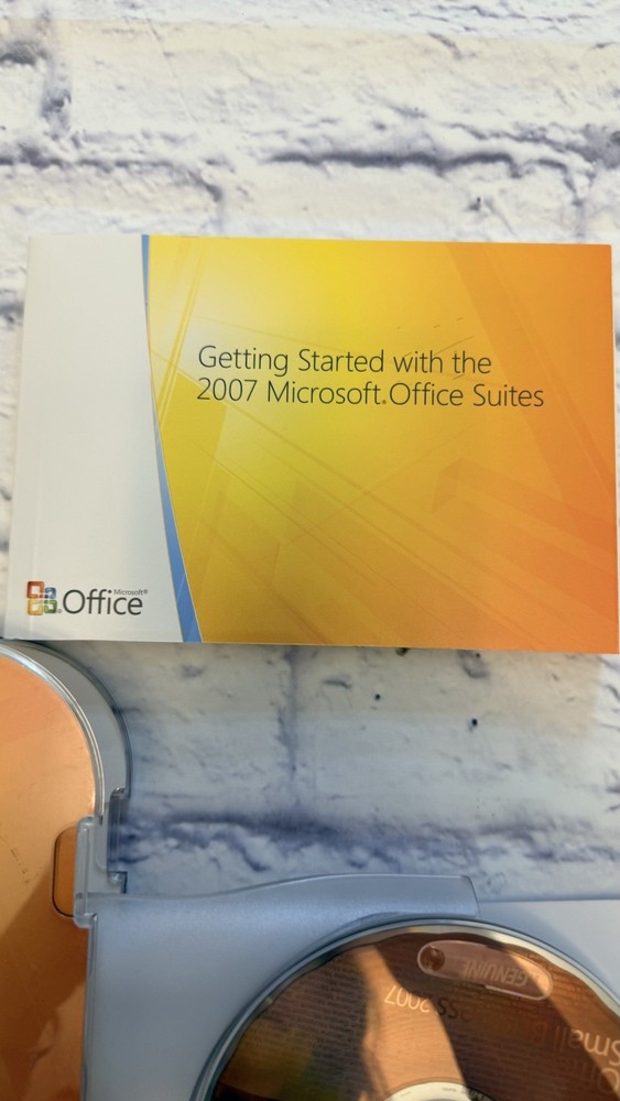 Microsoft Office Small Business 2007 Software Excel Word