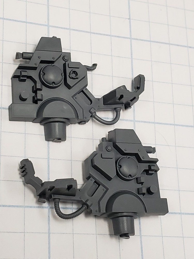 40k Space Marine Bits Firestrike Servo Turret Fire Seat Frame & Mount #01