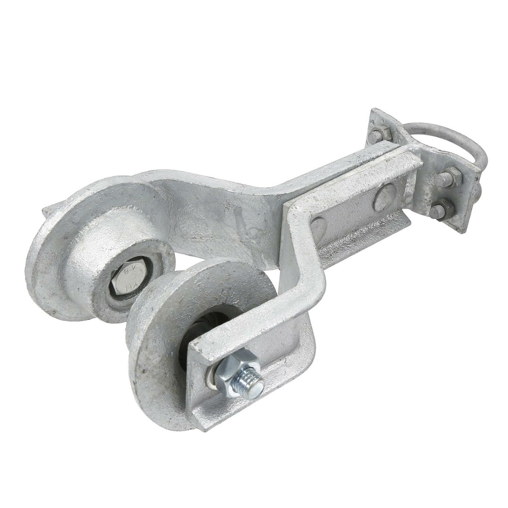 Chain Link Single Trolley Assembly for Overhead Slide Gate I-Beam
