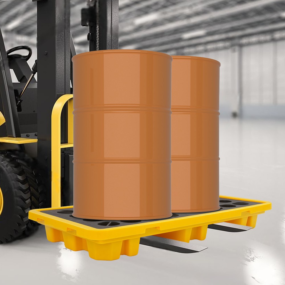80L Spill Containment Platform Spill Platform w/Drain Outlet Spill Platform