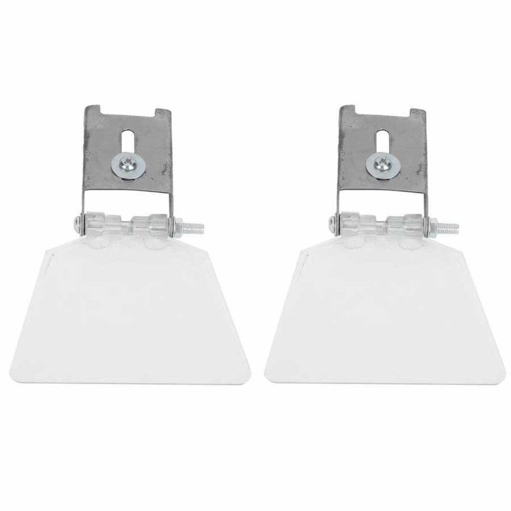 2pcs Replacement Guard Bench Grinder Eye Protection Safety Shields With Bracket