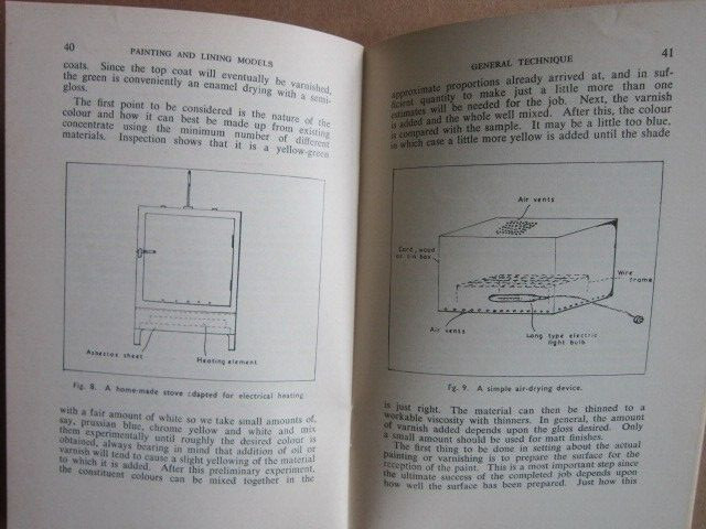 Painting and Lining Models R.C. Rogers MAP Technical Pub. 1969 Railroad Train