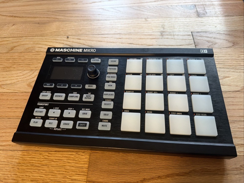 MIDI Controller - Maschine Mikro MK2 Native Instruments Black (No Software)