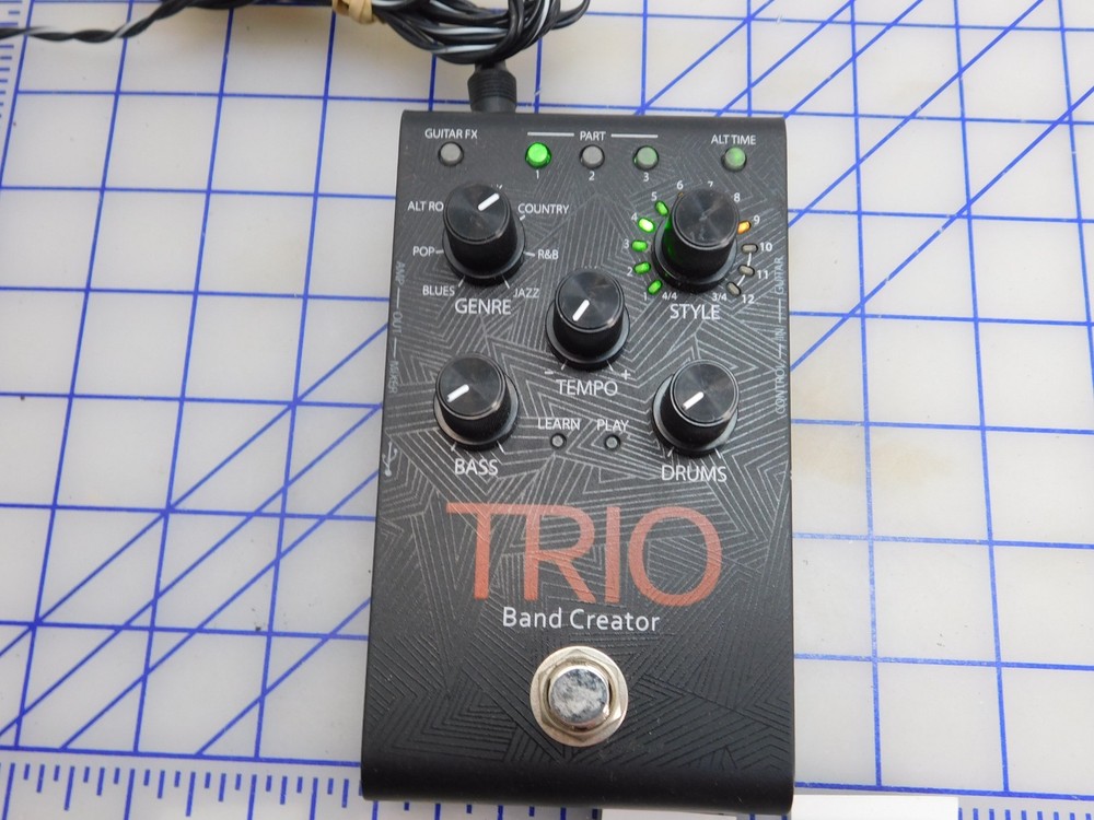 DigiTech Trio Band Creator and Looper, with power supply