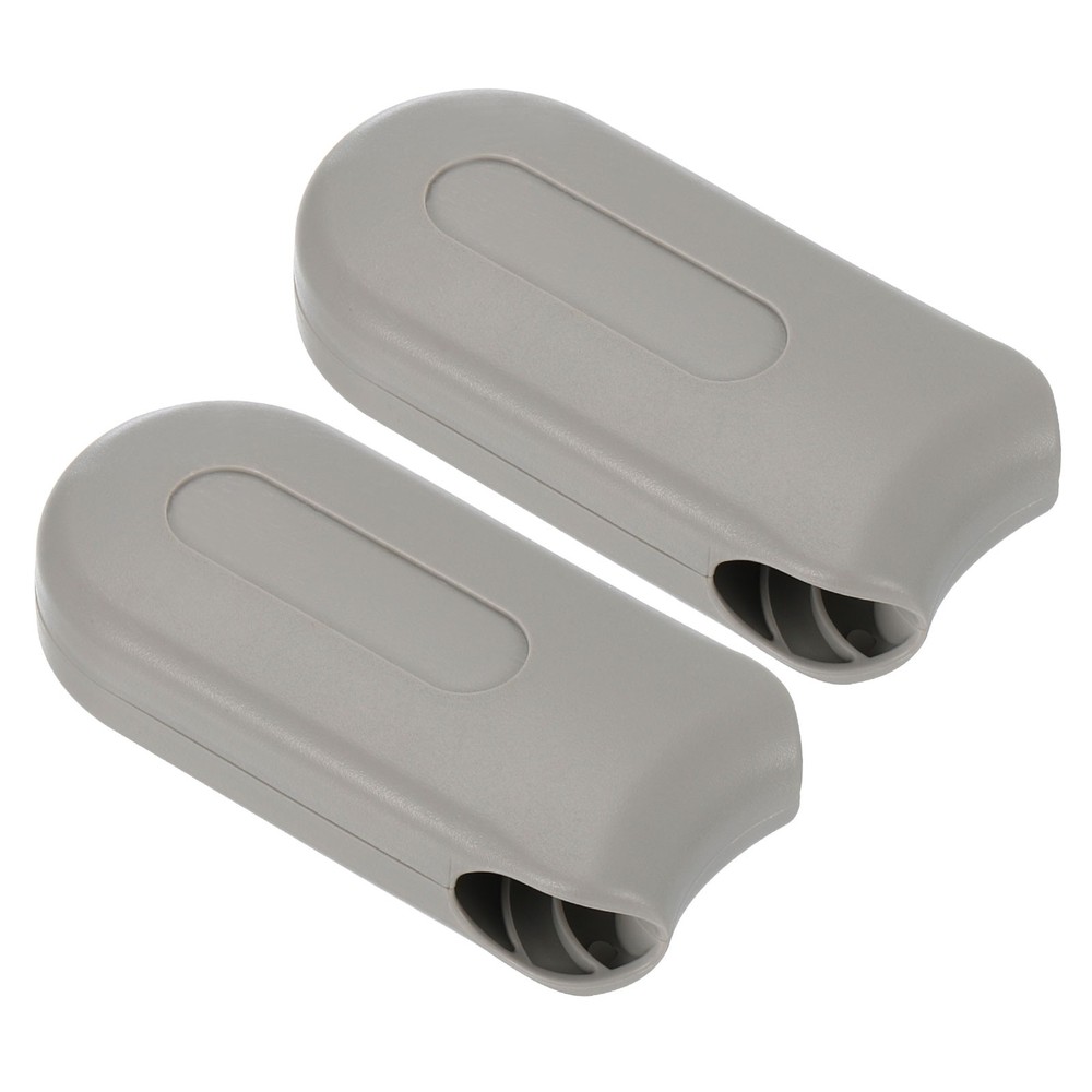 Blind Cord Weight, 2Pcs Curtain Shutter Beaded Roller Chain Handle Grey