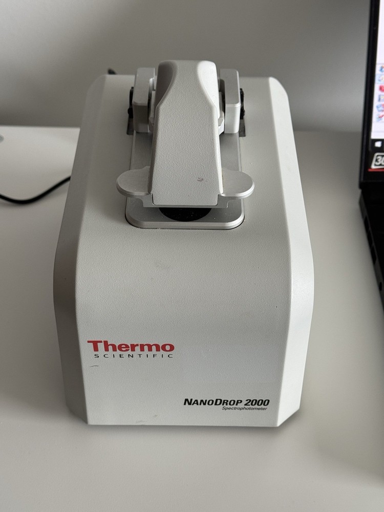 Thermo Scientific NanoDrop 2000 Spectrophotometer.