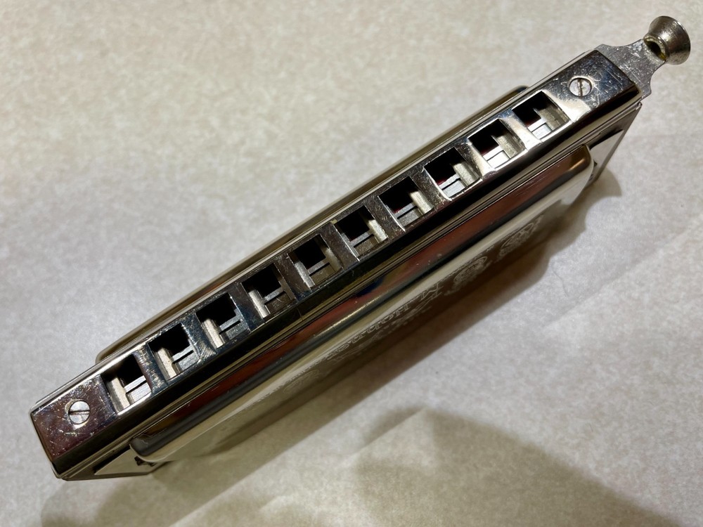 Harmonica Hohner 260, key of G. cleaned & customized
