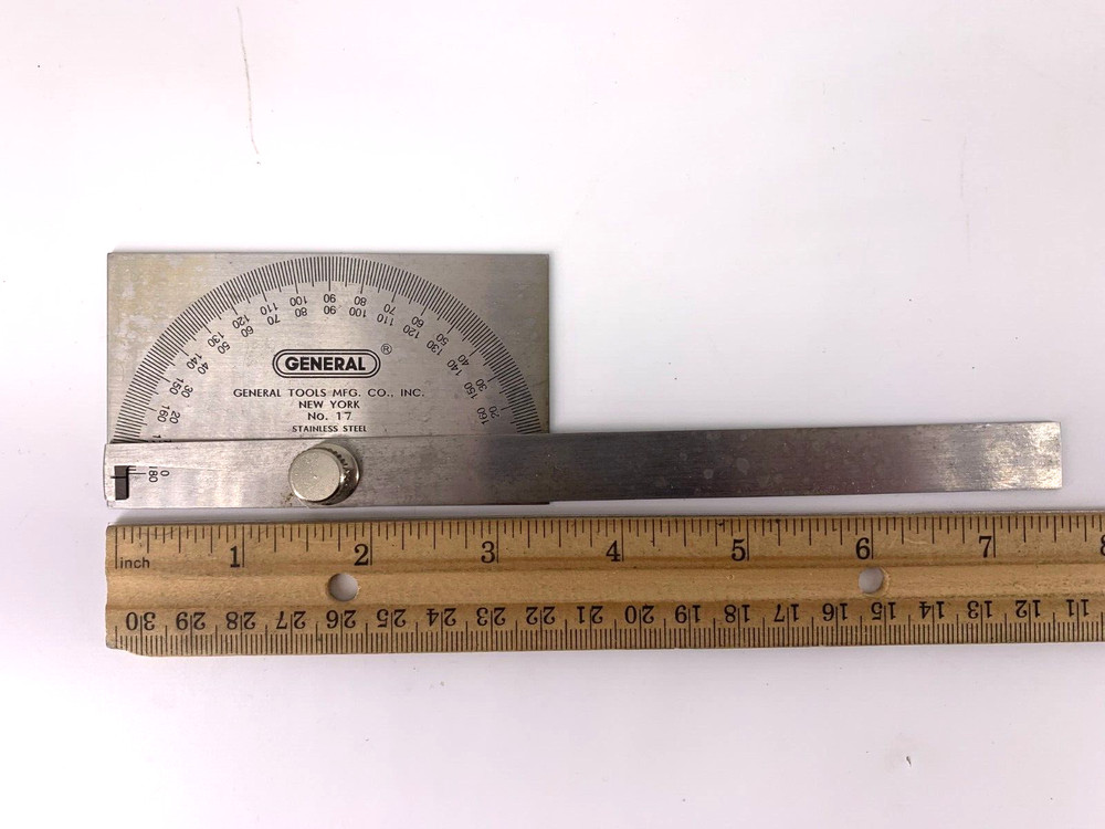 General Tools Manufacturing Co No. 17 Protractor