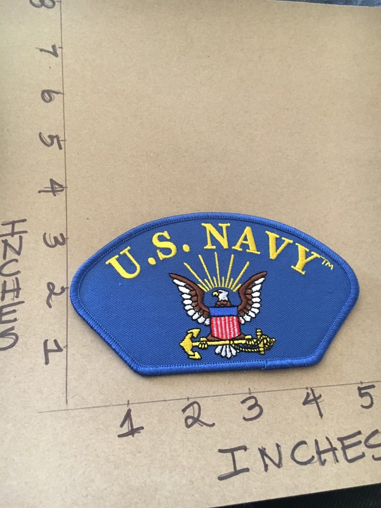 US Navy  blue Hat Patch 9/21/23 modern