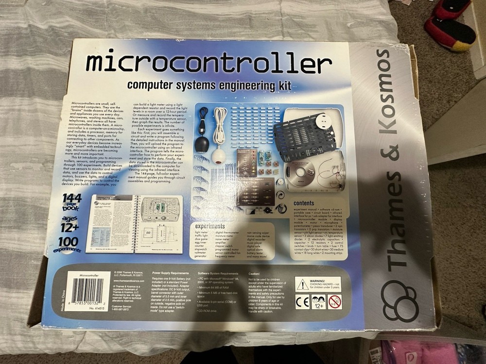 Thames & Kosmos Microcontroller Computer Systems Engineering Kit No. 614515