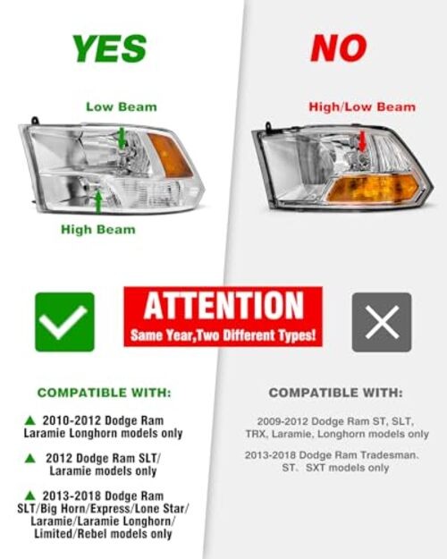 for 2010 2011 2012 2013 2014 2015 2016 2017 A-Chrome Housing Clear Reflector