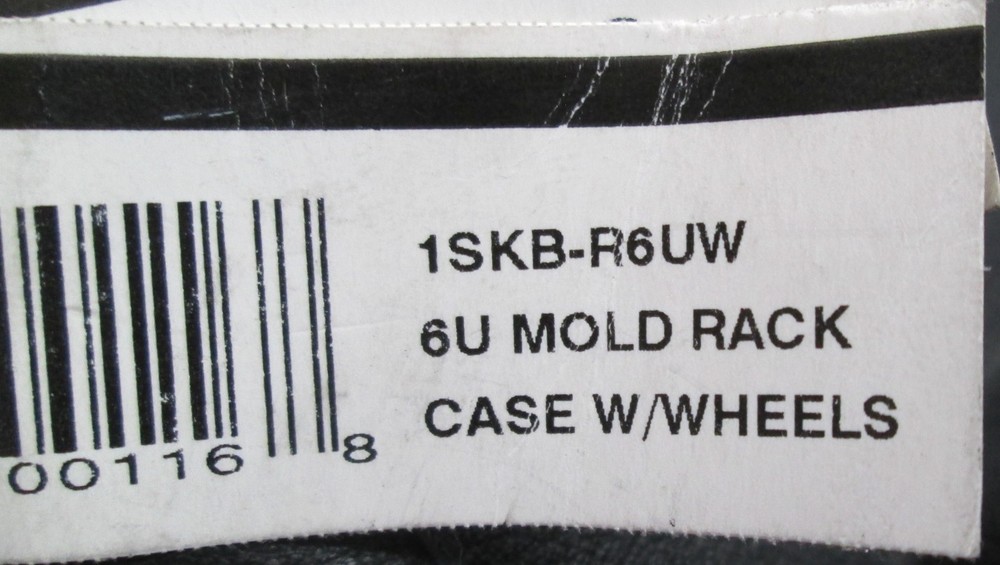 SKB 6 Space Rolling Roto Rack Case w/ Wheels & Pull Out Handle Waterproof