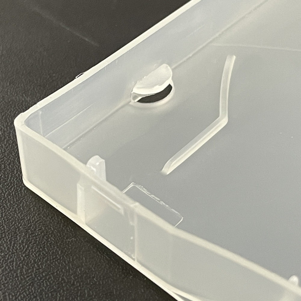 1-PC Clear 6-DISC CD / DVD Poly Case, Easy Release CD Media Organization Durable