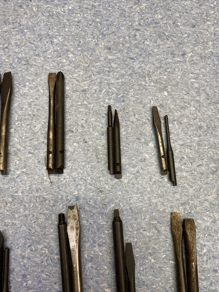 large lot 50 PUSH Screw Tips BITS VESSEL / YANKEE STANLEY tools