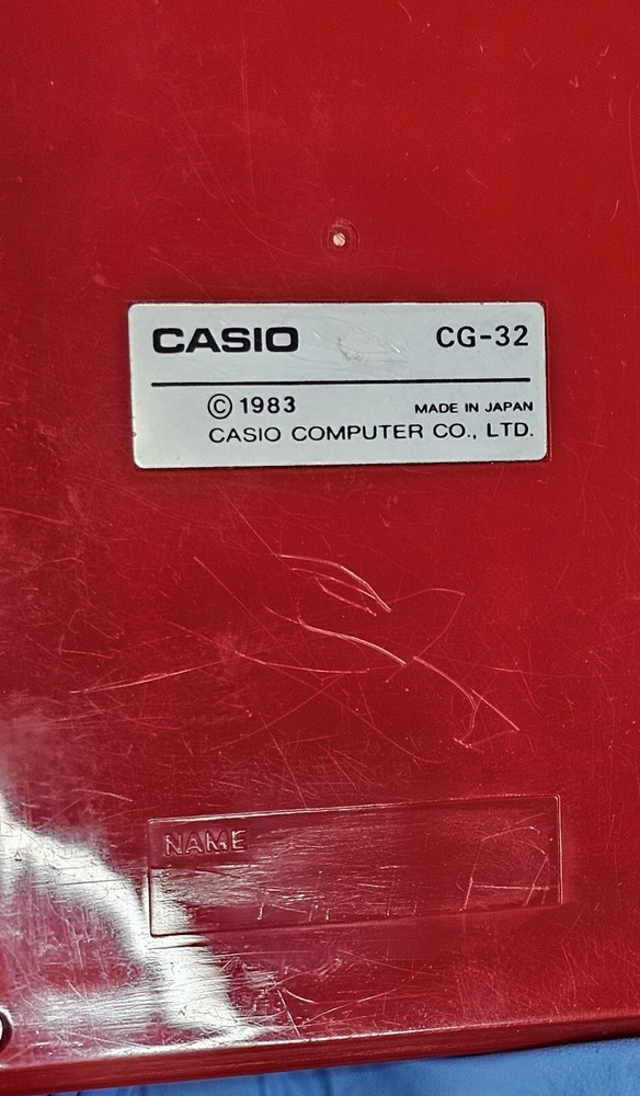 Casio Solar Cat Hunt CG-32 LCD Laptop
