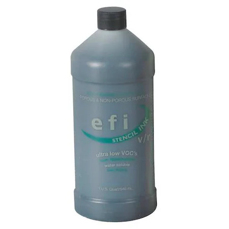 Marsh 70903 Eco Friendly Stencil Ink, Quart, Black