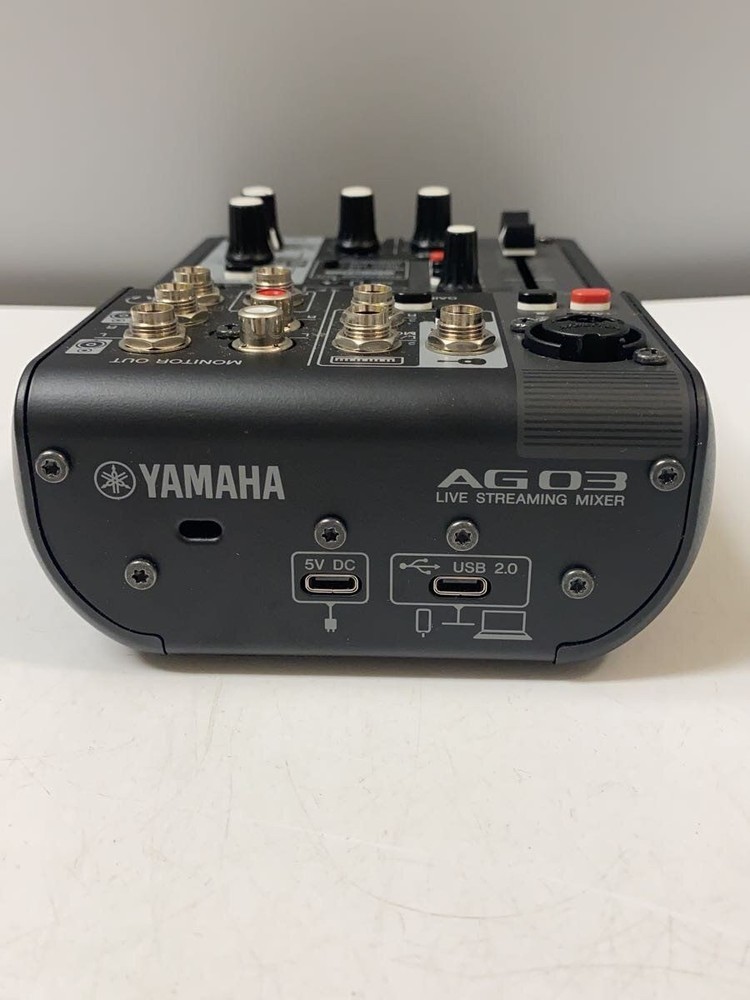 YAMAHA MIXER AG03 WEBCASTING Used