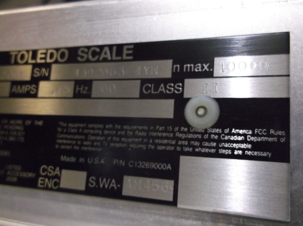 METTLER TOLEDO 8510 DIGITAL SCALE (LL8)