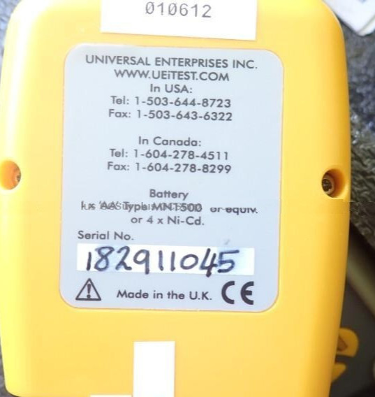 UEI Test Instruments C157 Combustion Analyzer Kit