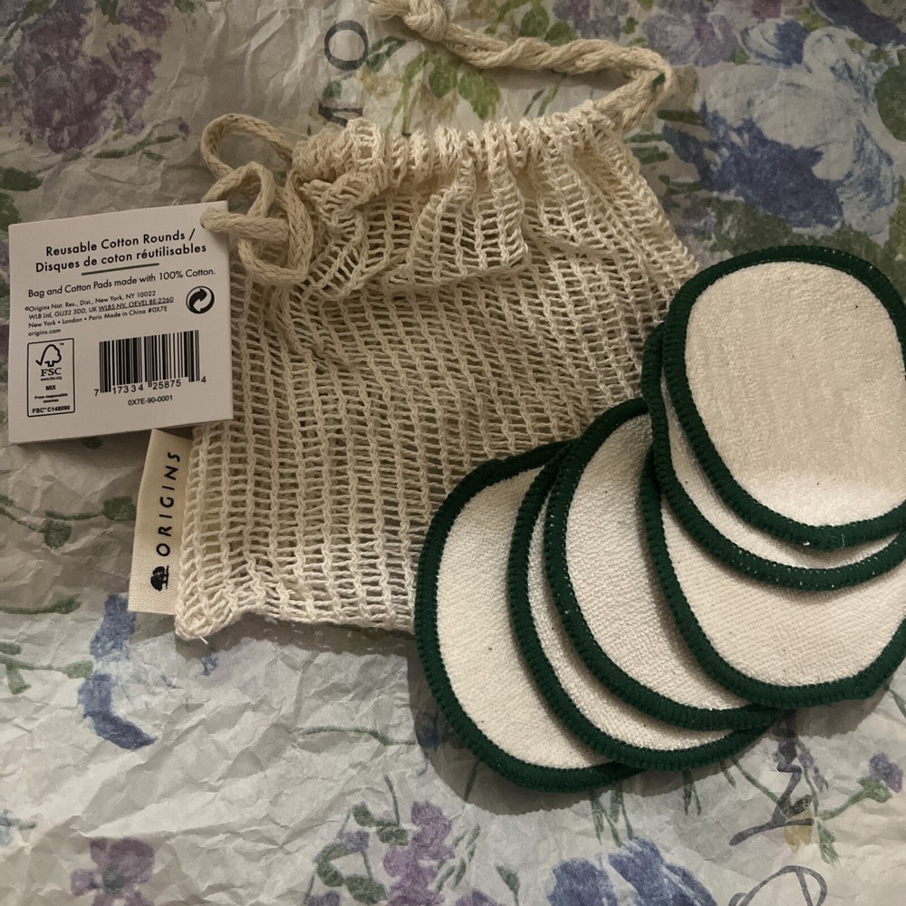 x6 Origins Reusable Cotton Rounds