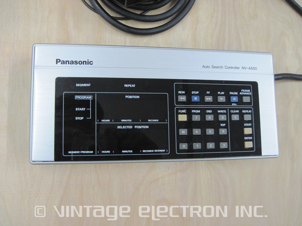 PANASONIC: NV-A850 Auto Search Controller - Pro Video / Audio