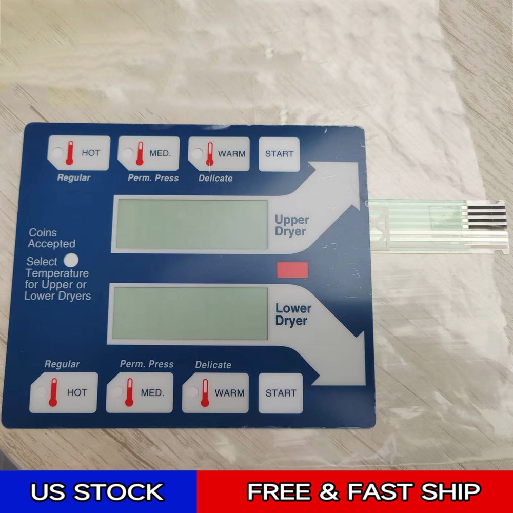 For Dexter Stack Dryer Computer Bottom Touch Pad # 9801-059-002