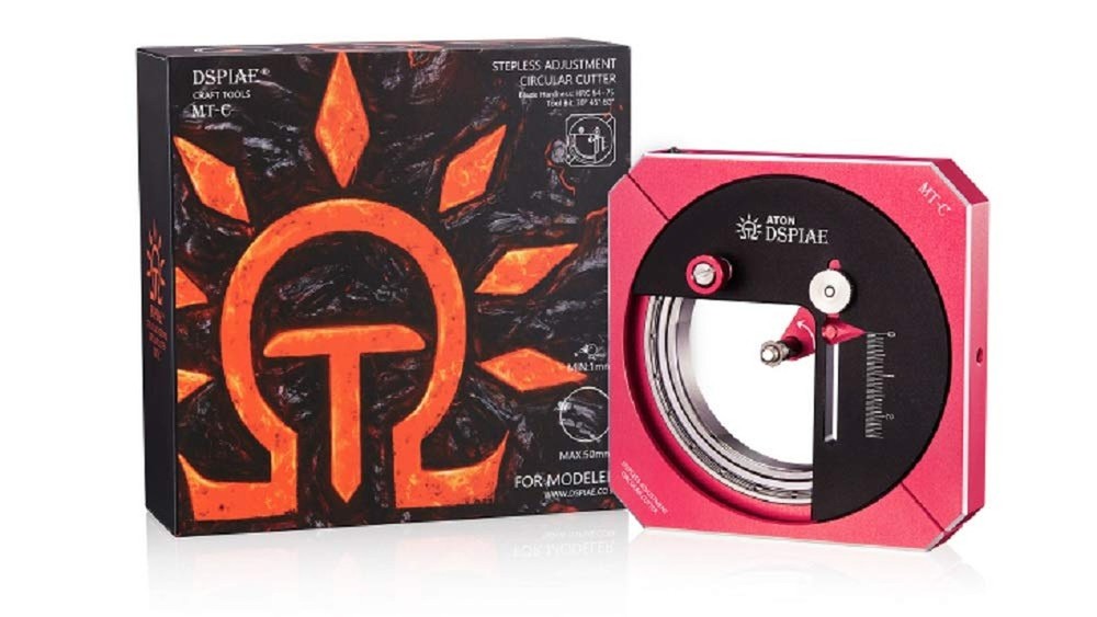 DSPIAE Stepless Adjustment Circular Cutter