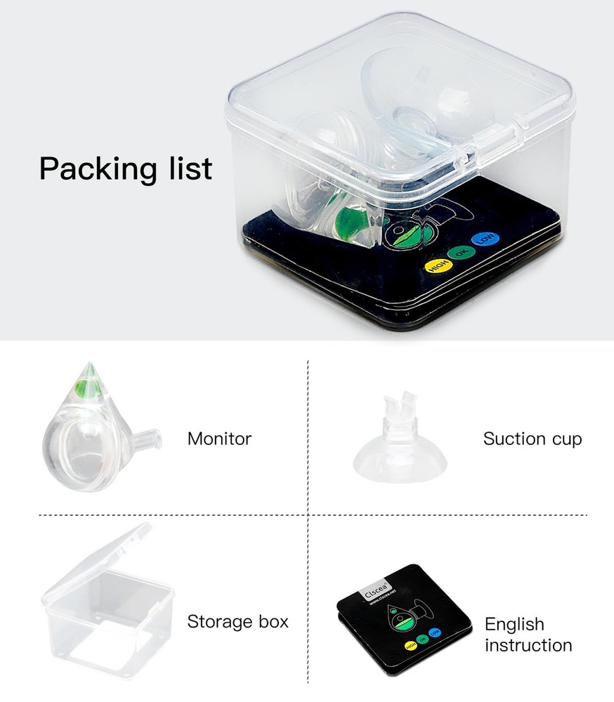 Aquatic Co2 Drop Checker Detachable Tear Drop Shape Without Solutionupgraded Ver