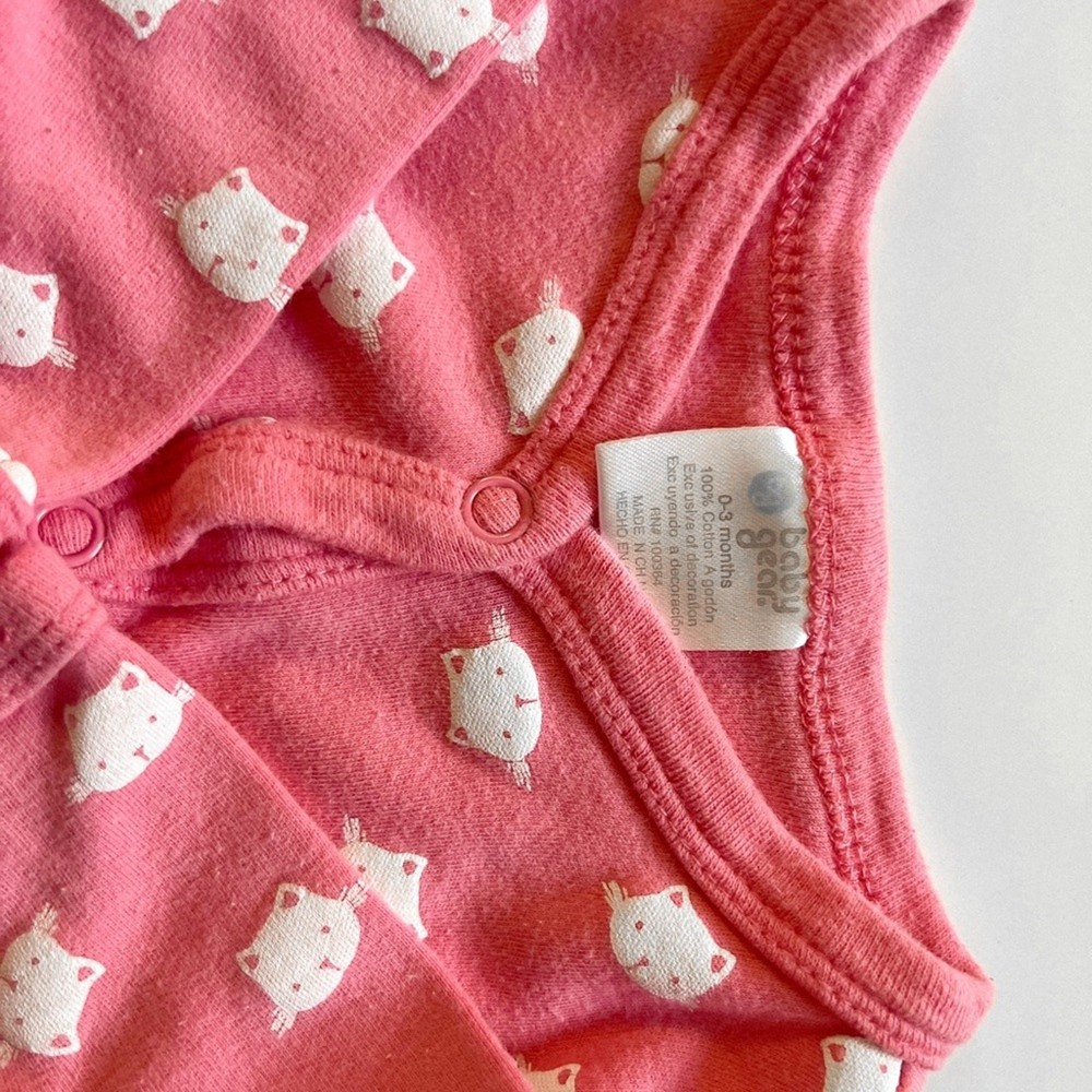 Carter's Assorted Pink Footies Set - 0/3 Months