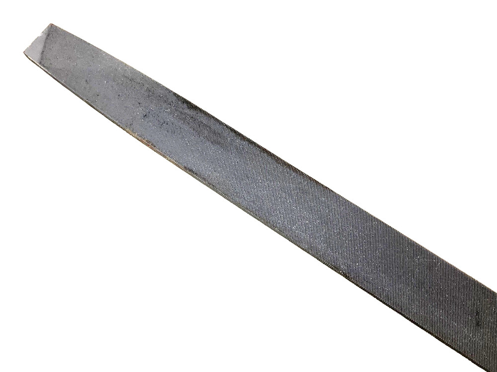 NICHOLSON TOOLS 12” MILL BASTARD METAL FILE w/ HANDLE