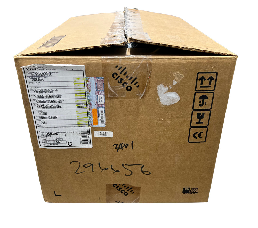 Cisco PWR-C45-6000ACV V03 Power Supply - New/Open Box