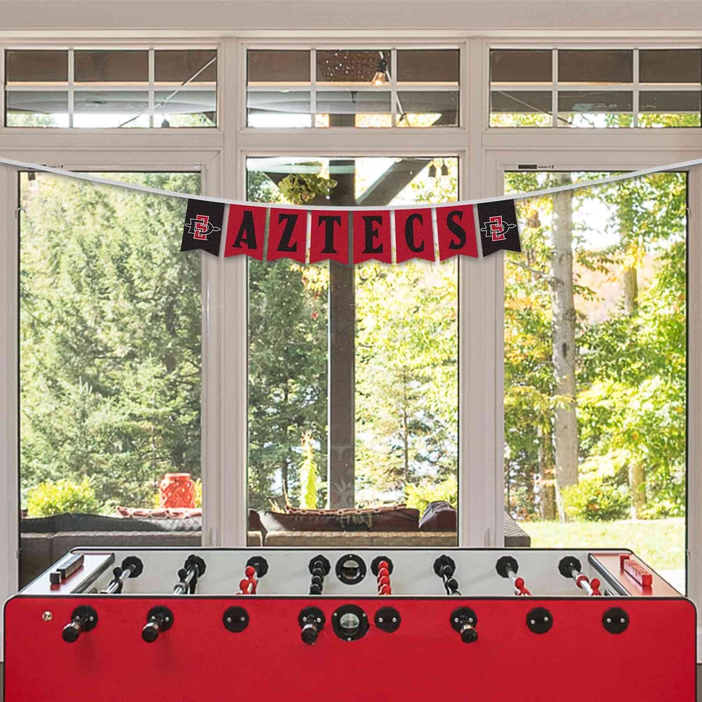 San Diego State Aztecs Banner Flags On A String