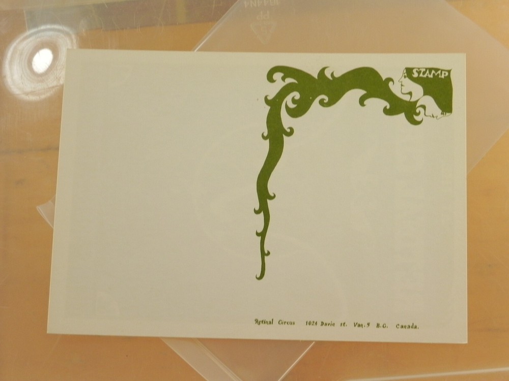 RETINAL CIRCUS HANDBILL / Postcard Yellow Brique Road 7 by 5"