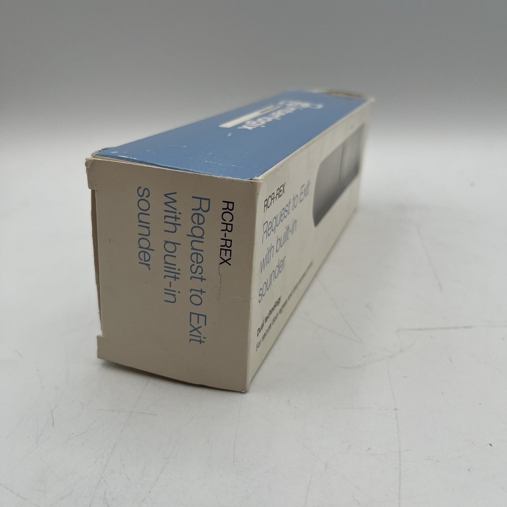NEW!! Interlogix GE Security Request to Exit Sounder Dual Technology - RCR-REX-W