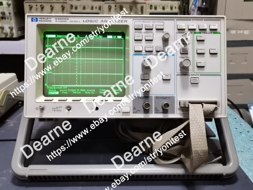 1PCS HP54620A 16 channels 500Ms/S sampling rate