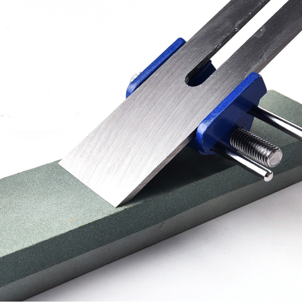 Manual Sharpener Metal Sharpening And Angle Setting Tool Shaft Sleeve Blue