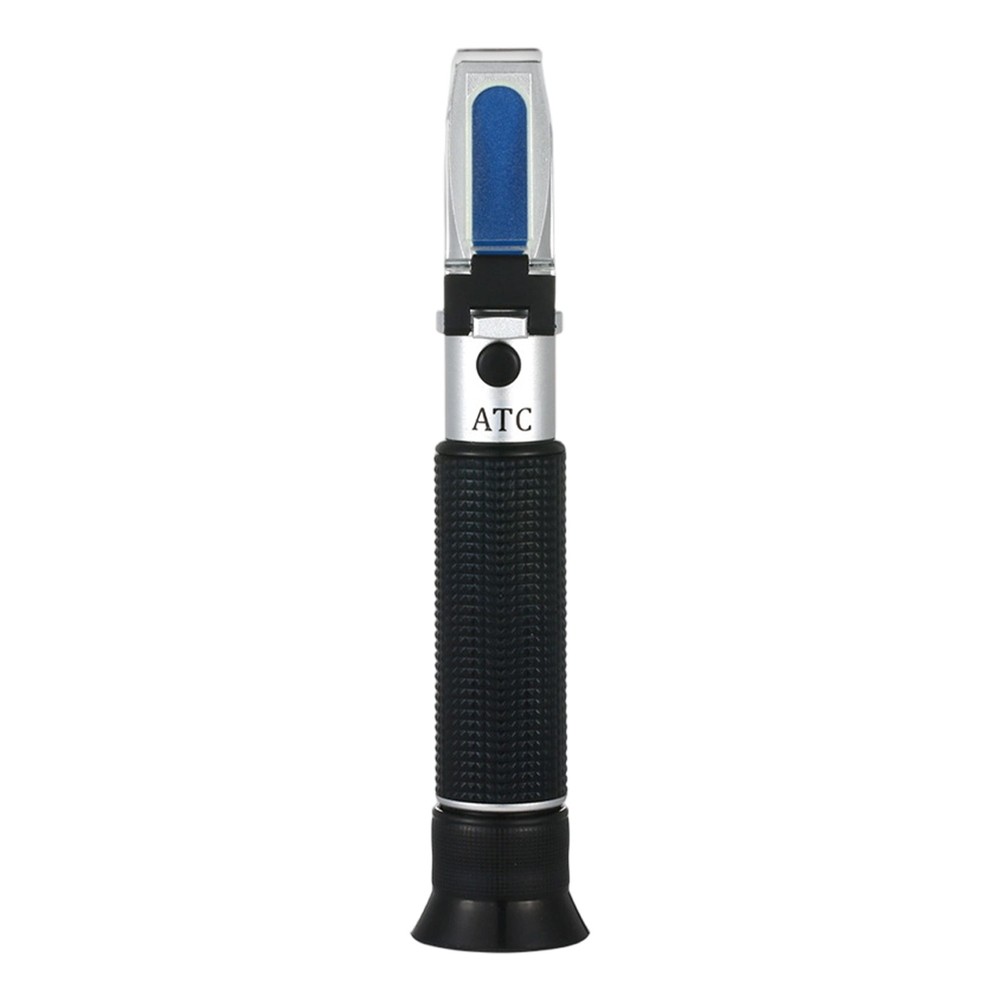Portable Handheld Alcohol Refractometer Tester 0-80% Refractometer ± 1% Accuracy