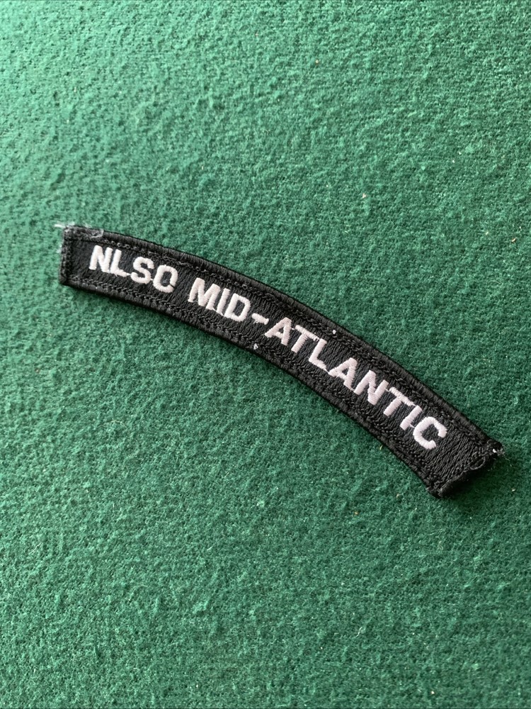 NLSO MID-ATLANTIC Rocker Tab Patch - USN US Navy