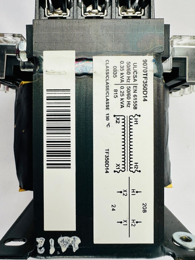 Square D 9070TF350D14 Control Transformer