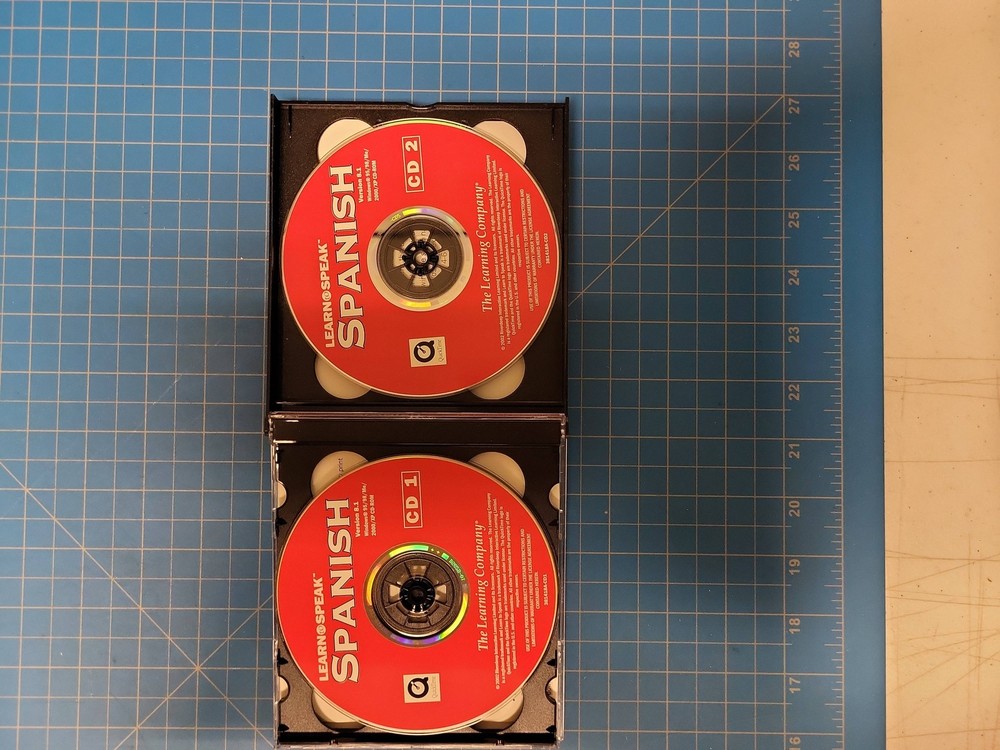 Learn to Speak Spanish Language Learning Solution 5 CDs The Learning Company