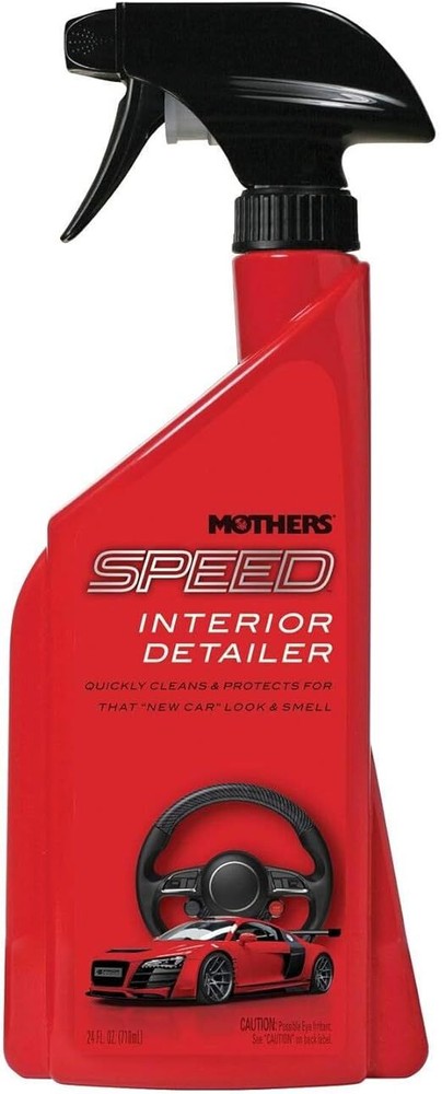 Mothers Speed Interior Detailer, 24 fl. oz. Trigger Spray, 2 Pack