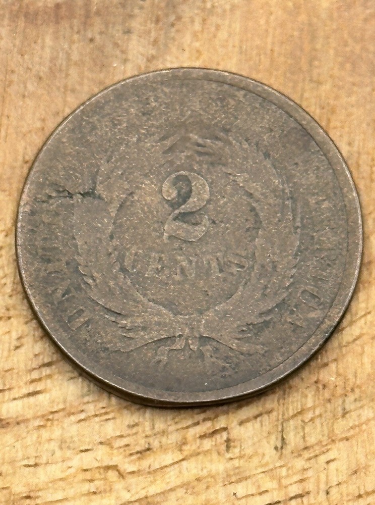 1864 Two Cent Piece #6278