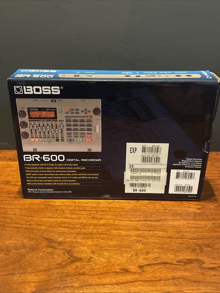BOSS BR-600 Multi Track Digital Recorder 8 track