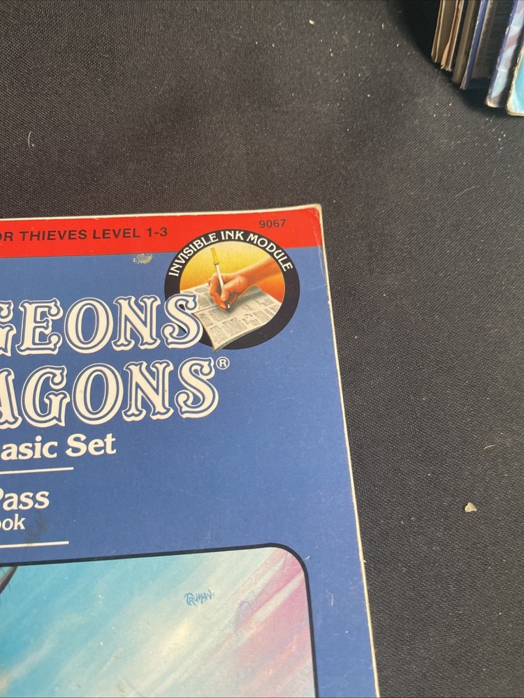 Advanced Dungeons & Dragons Dungeon Module M1 Blizzard Pass #9067