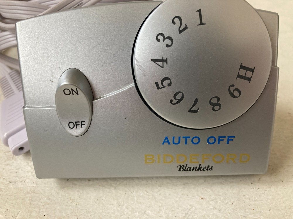 Biddeford TC11BA Electric Heating Blanket Controller 4Prong 76PA Controller Only