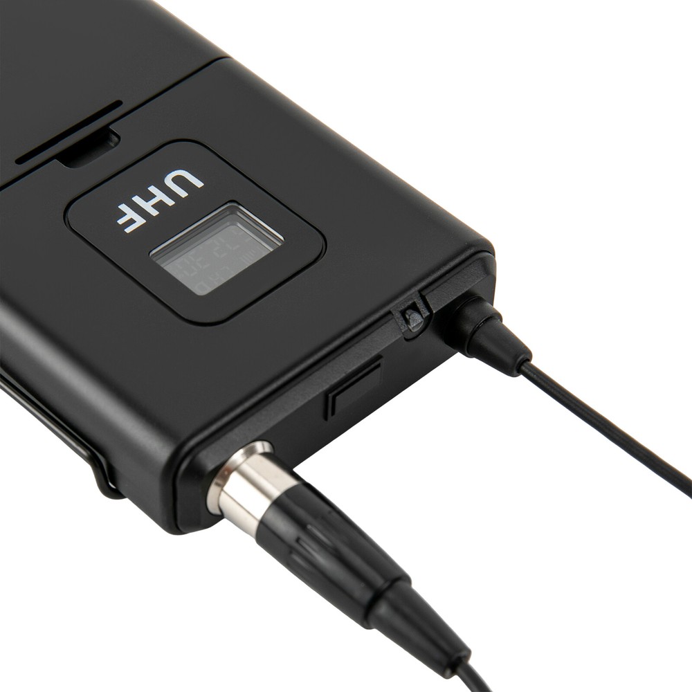 6-8 H Rectangular Cordless Wireless Microphone System 4 Channels for Conference