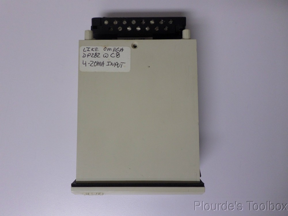 Used Digitec Digital Panel Meter, 4-ZOMA Input, 1/8 DIN Case, 2820A-27X