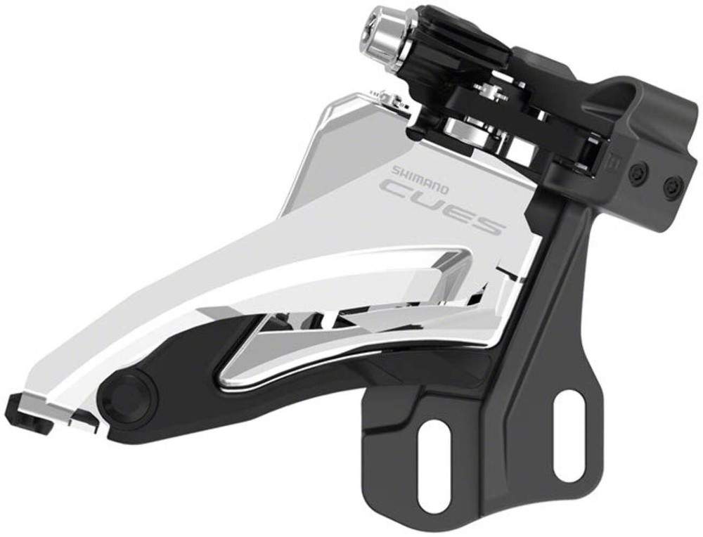 Shimano CUES FD-U6000-E Front Derailleur - 10/11-Speed, Double, Side Swing, E-Ty