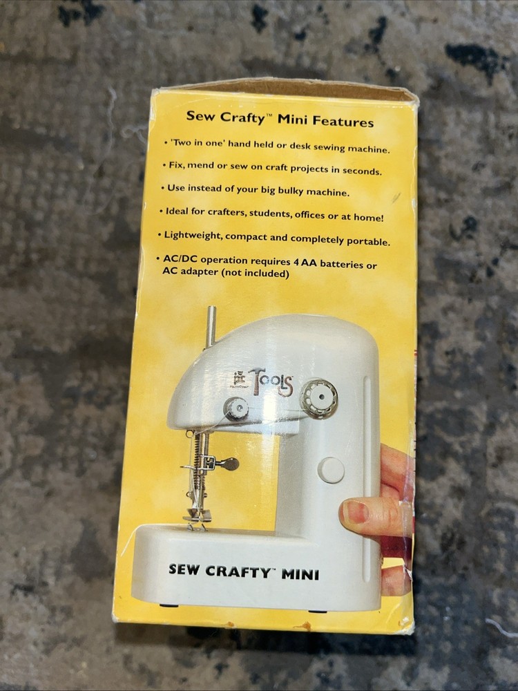 Sew Crafty Mini Sewing Machine by Provo Craft PC Tools