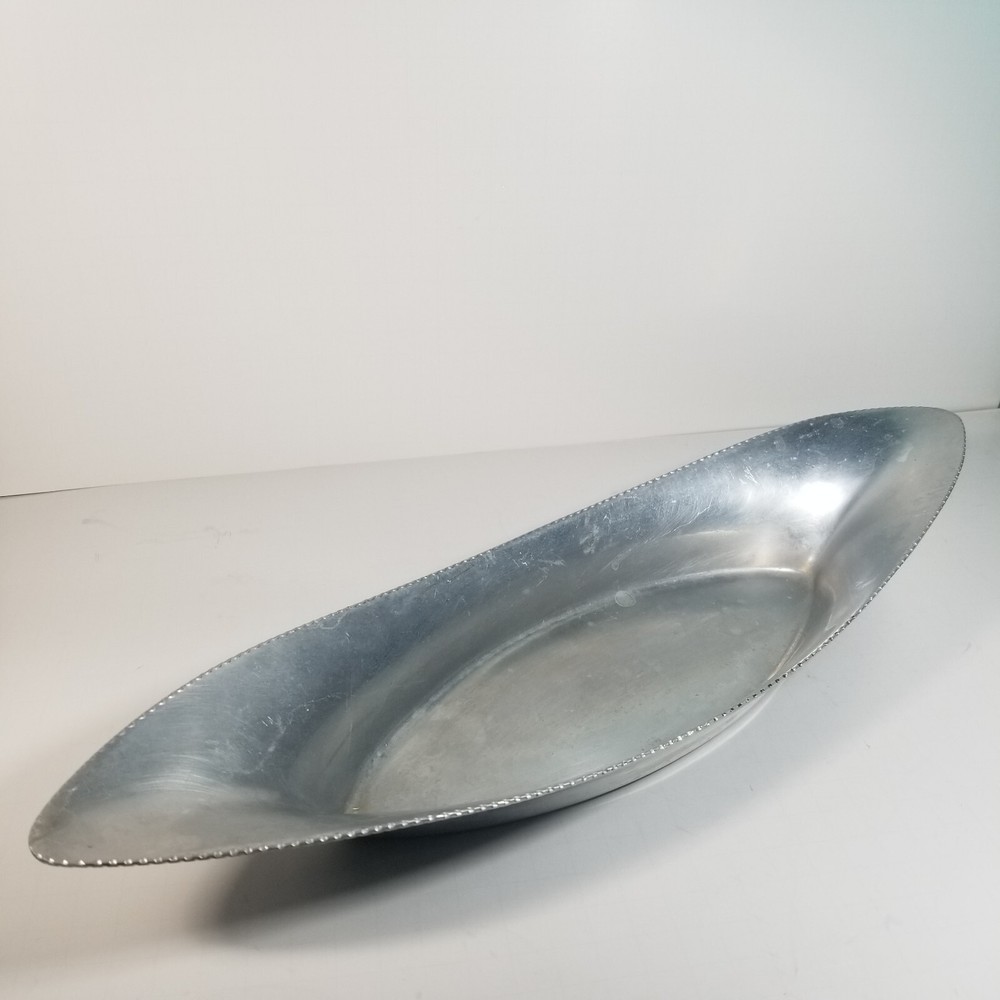 Aluminum Decorative Serving Dish Bread Tray Spain